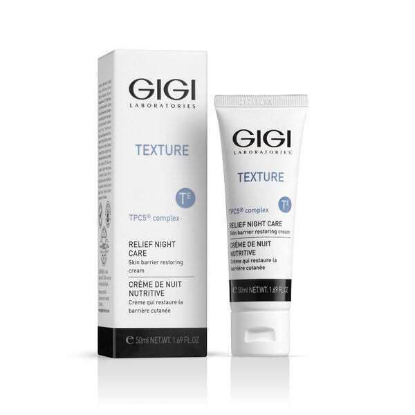 Gigi Texture - Relief Night Care Cream 50ml / 1.7oz
