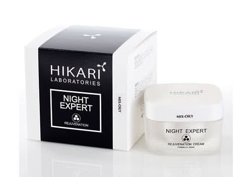 HIKARI Labratories Night Expert Cream Mix Oily   50ml / 1.7oz