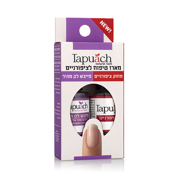TAPUACH Nails - Nail Hardener & Quick-Dry Top Coat Kit 30ml / 1oz