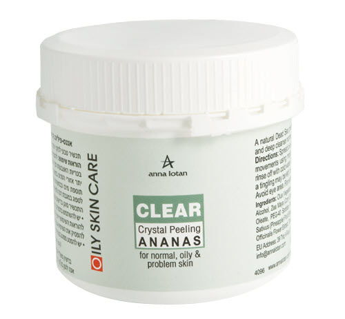 Anna Lotan Clear - Crystal Peeling Ananas 250ml / 8.5oz