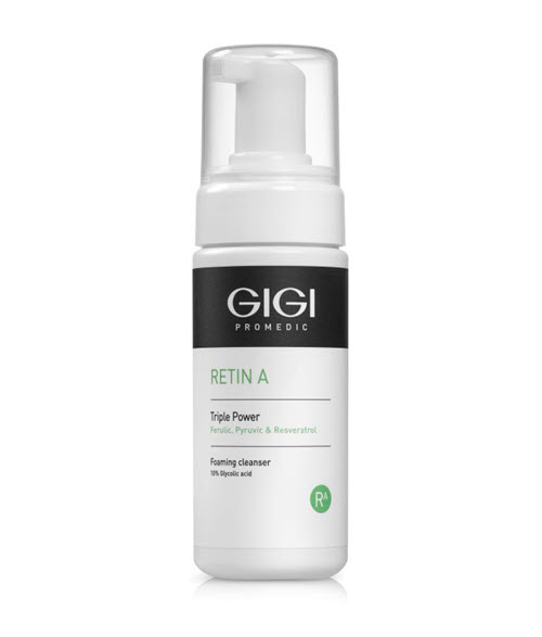 Gigi Retin - Triple Power Cleansing Foam 10% Glycolic 125ml / 4.2oz