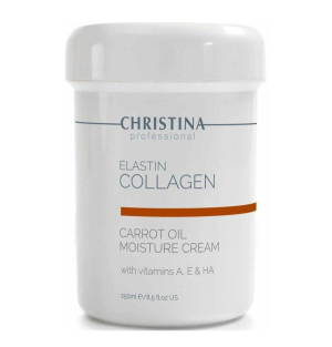 Christina Elastin Collagen - Carrot Oil Moisture Cream 250ml / 8.5oz