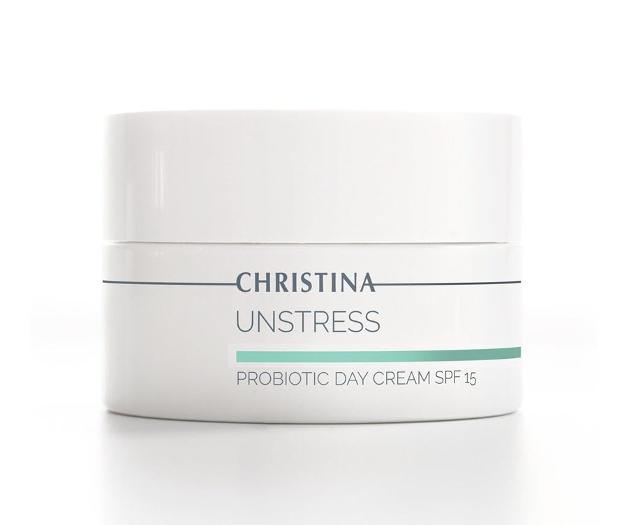 Christina Unstress - Pro-Biotic Day Cream Spf 15 50ml / 1.7oz